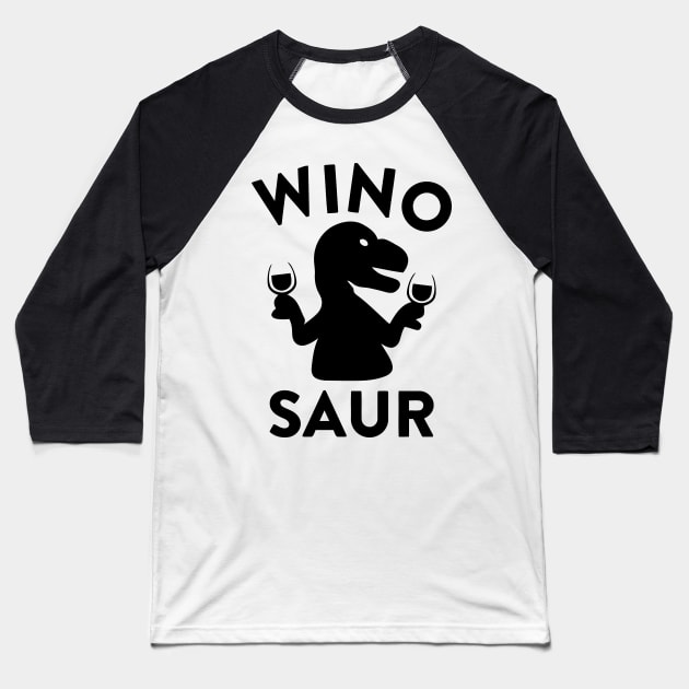 Winosaur Baseball T-Shirt by Mariteas